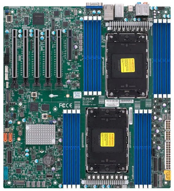Supermicro Mainboard X13DAI-T E-ATX Dual Sockel 4677 Bulk