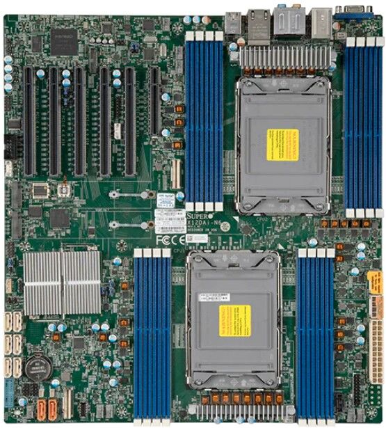 Supermicro Mainboard X12DAi-N6 E-ATX Dual Sockel 4189 Bulk