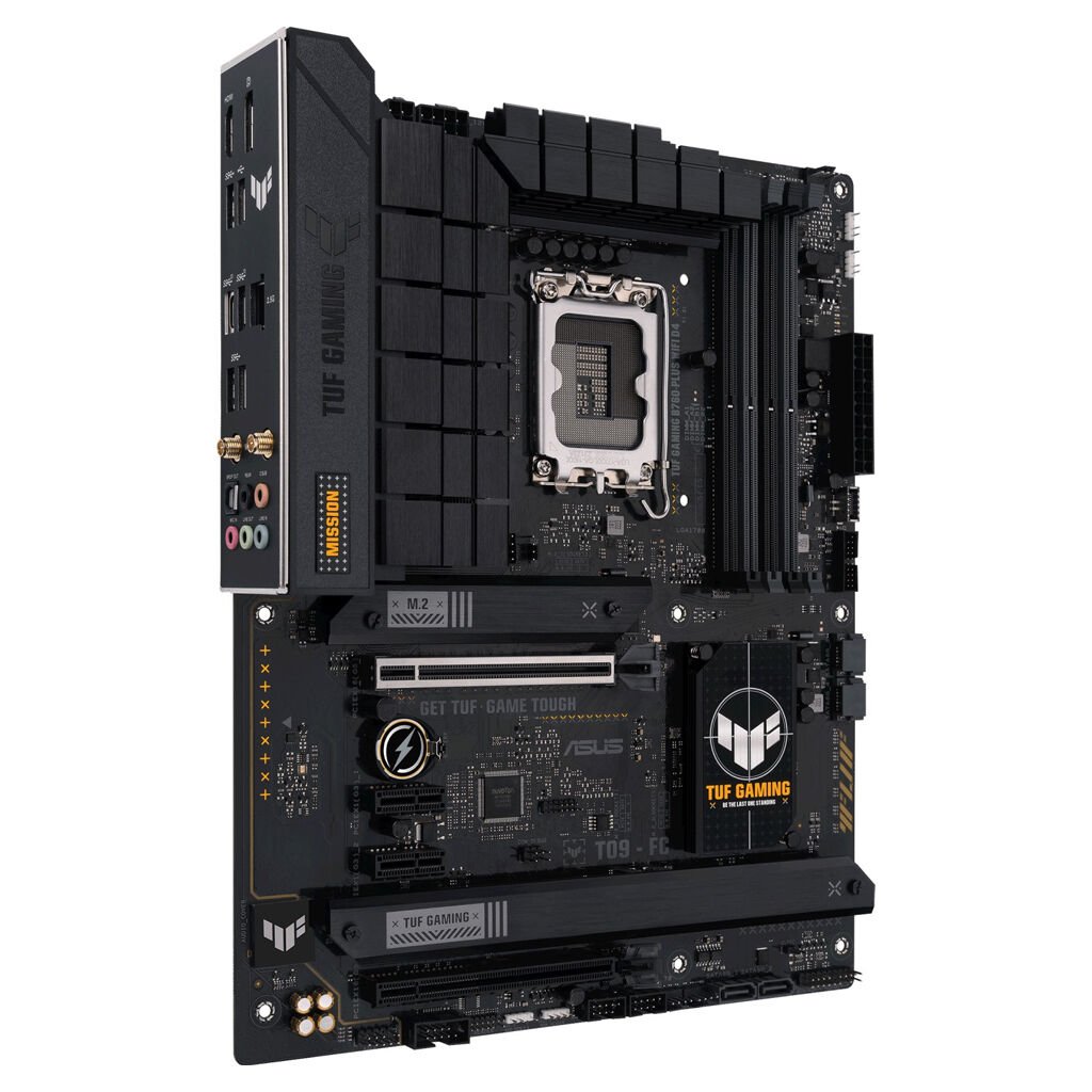 ASUS Mainboard TUF GAMING B760-PLUS WIFI D4 ATX Sockel 1700 DDR4-only Retail
