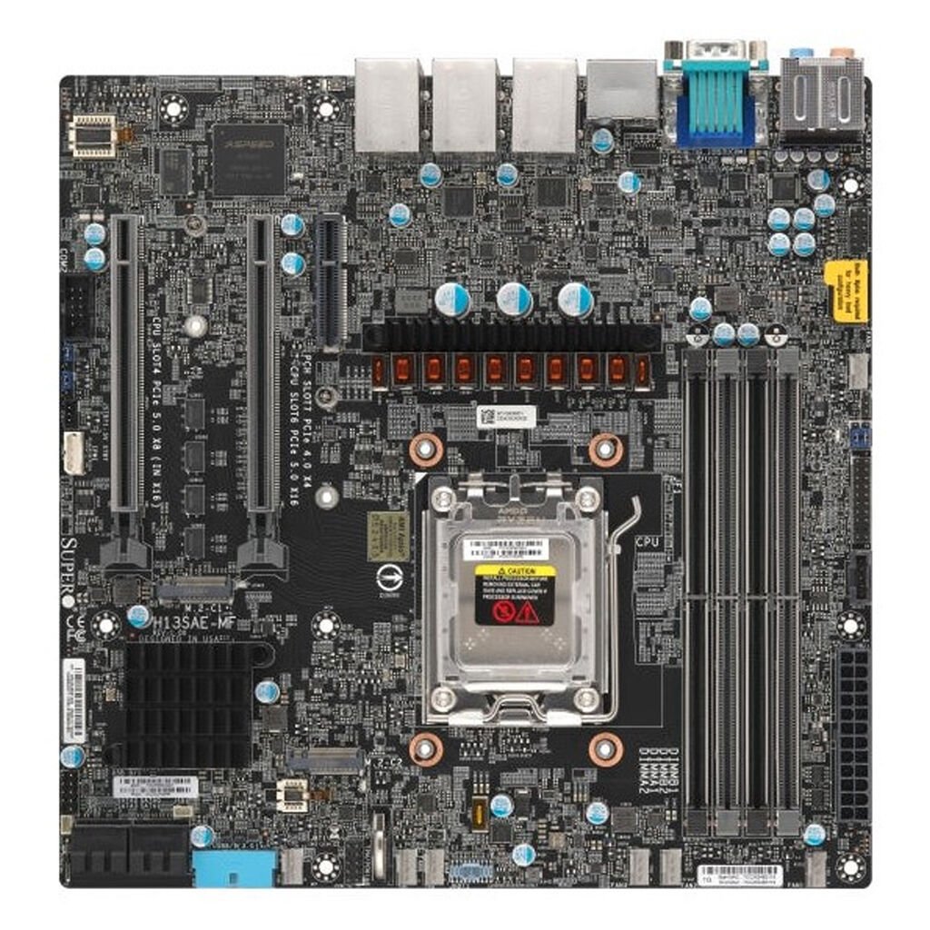 Supermicro Mainboard H13SAE-MF micro-ATX Sockel AM5 Bulk