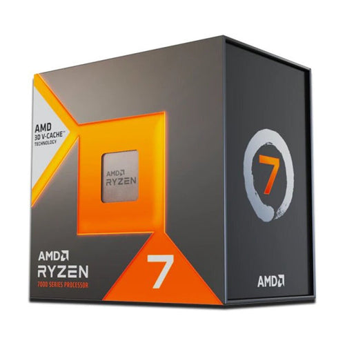 AMD CPU Ryzen 7 7800X3D (8C/16T) 4.2 GHz (5.0 GHz Turbo) Box without Kühler Socket AM5 TDP 120W