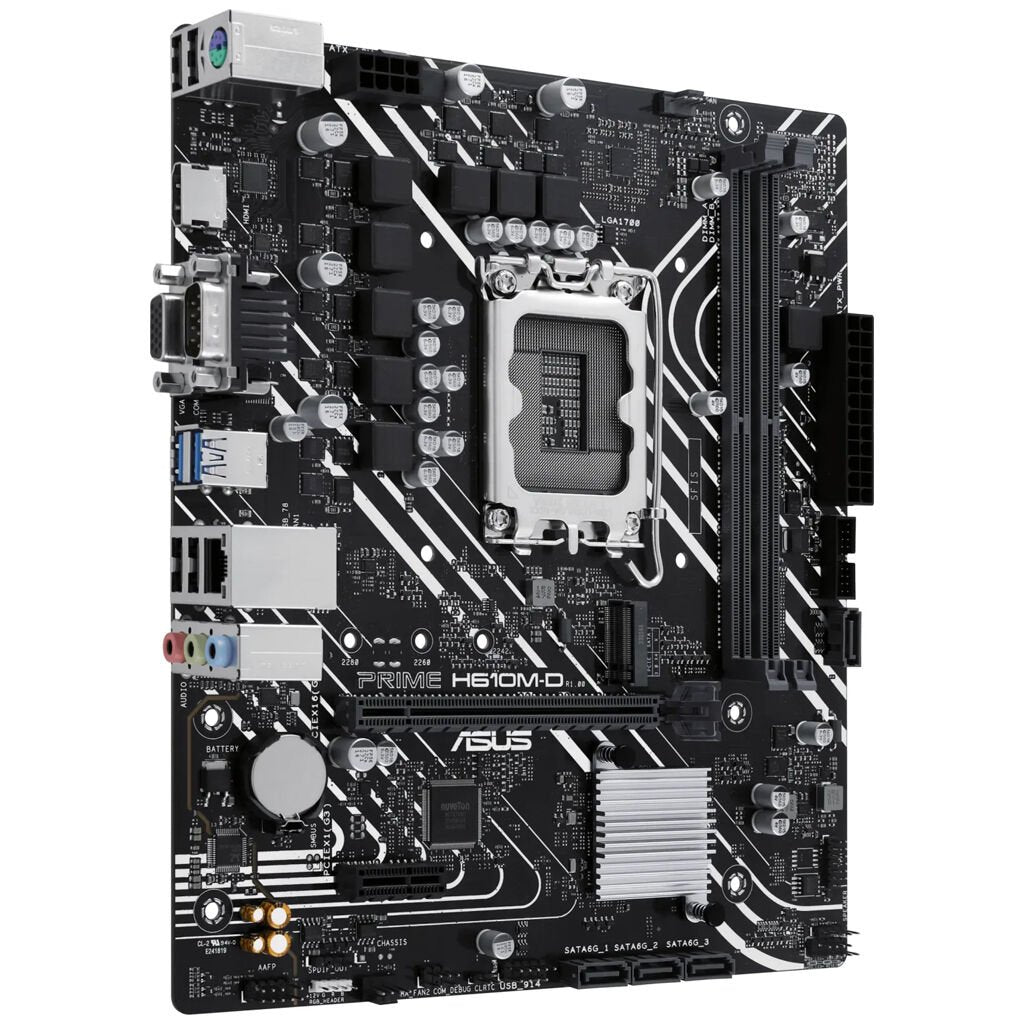ASUS Mainboard PRIME H610M-D micro-ATX Sockel 1700 DDR5-only Retail
