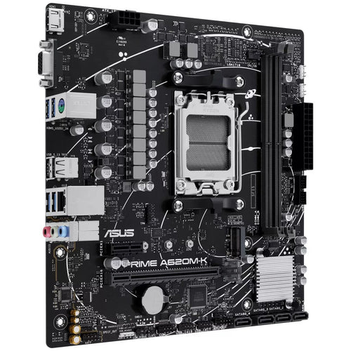 ASUS Mainboard PRIME A620M-K micro-ATX Sockel AM5 Retail
