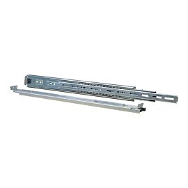 Inter-Tech Teleskopische Gleiter for Rack 1U 19" (48,3cm) grau