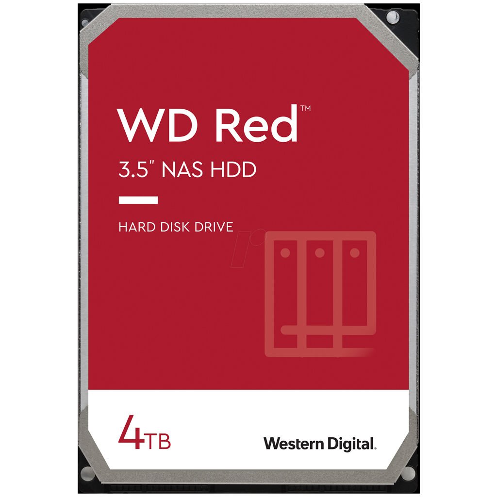 Western Digital Red Plus WD40EFPX 4000 GB 3,5" 88,9mm 5400rpm SATA-3 24/7 512e