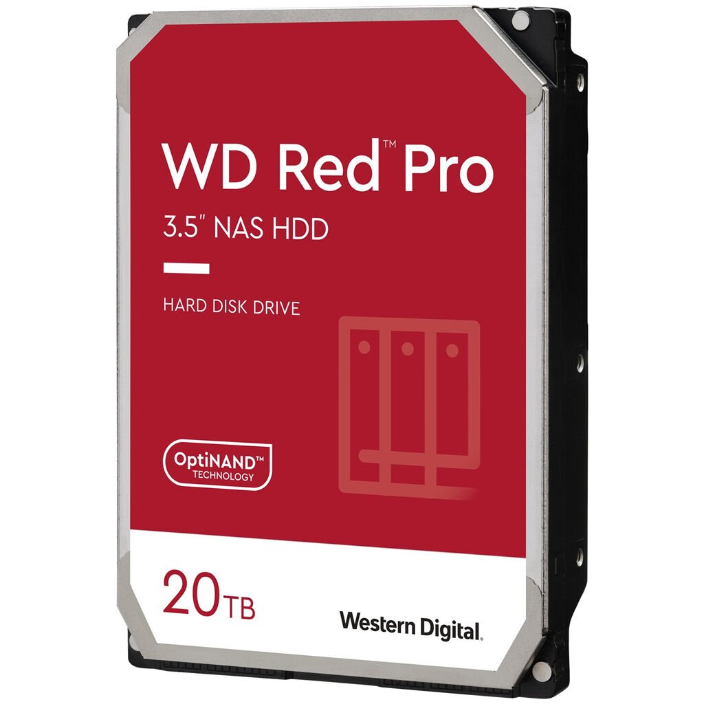 Western Digital Red Plus WD201KFGX 20000 GB 3,5" 88,9mm 7200rpm SATA-3 24/7 512e