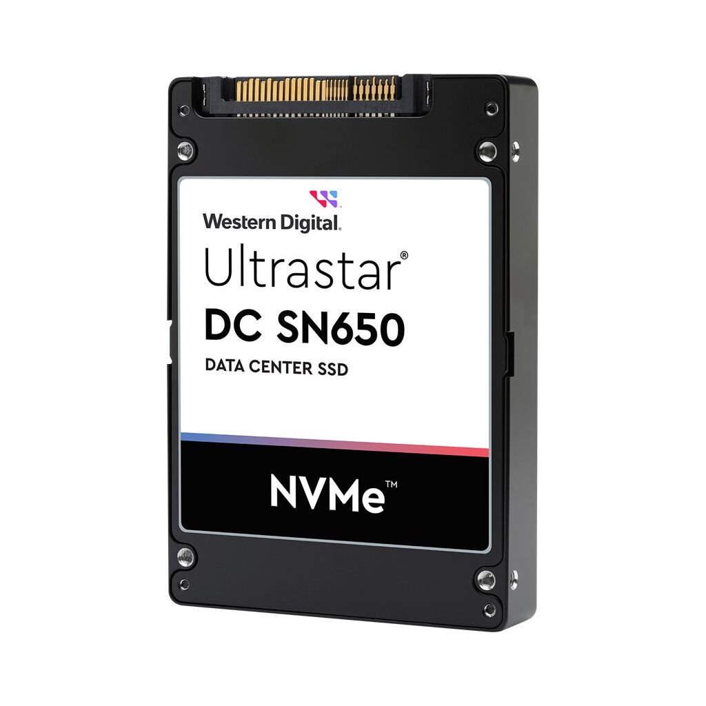 Western Digital Ultrastar DC SN650 WUS5EA176ESP5E3 7680 GB 1 DWPD 2,5" 63,5mm U.3 PCIe 4.0 x4 (NVMe) SSD 256bit AES