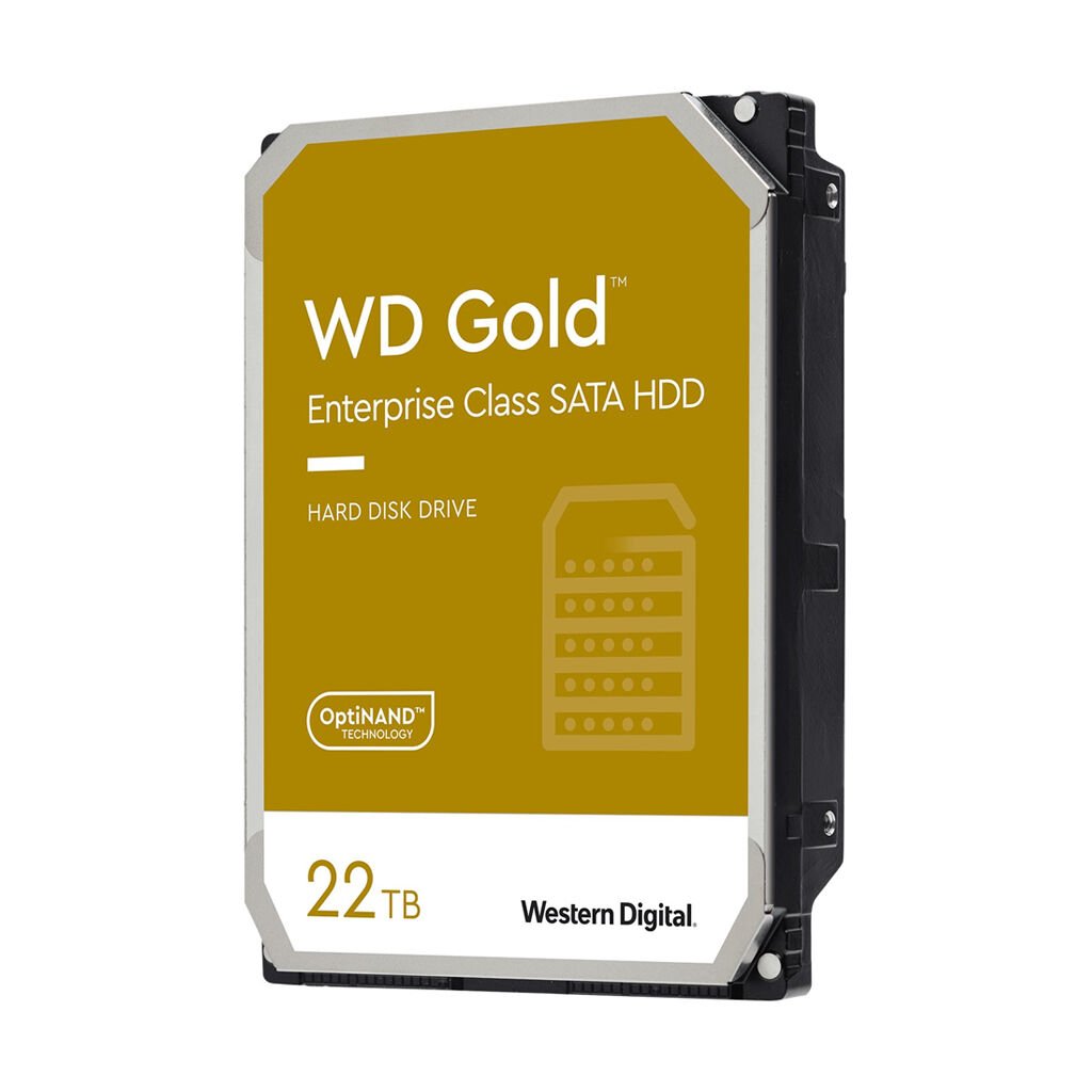 Western Digital Gold WD221KRYZ 22000 GB 3,5" 88,9mm 7200rpm SATA-3 24/7 512e