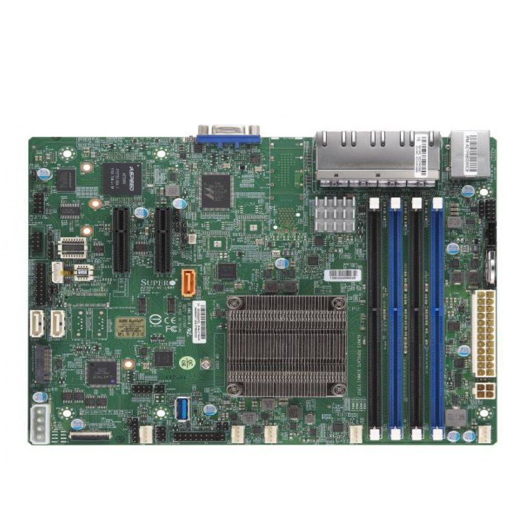 Supermicro Mainboard A2SDV-4C-LN8F flex-ATX Atom C3558 (4C/4T) 2.2 GHz Bulk