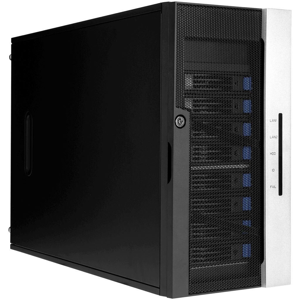 InWin Chassis Mini Server Tower 8-Bay IW-MS08-A/OCU with Oculink Backplane