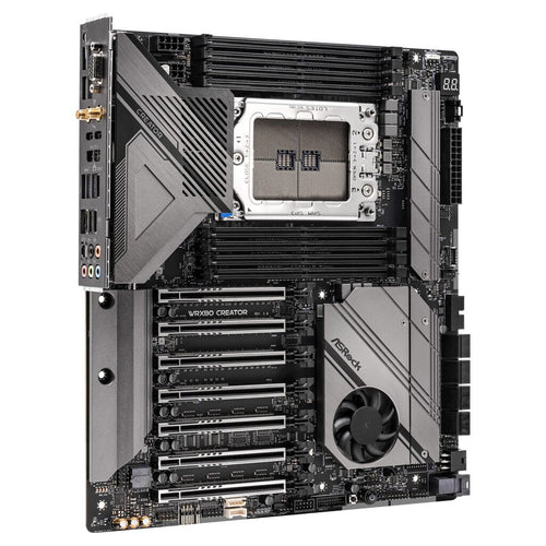 ASRock Motherboard WRX80 Creator R2.0 for AMD Ryzen Threadripper PRO 3000WX/5000WX E-ATX Socket sWRX8 Retail