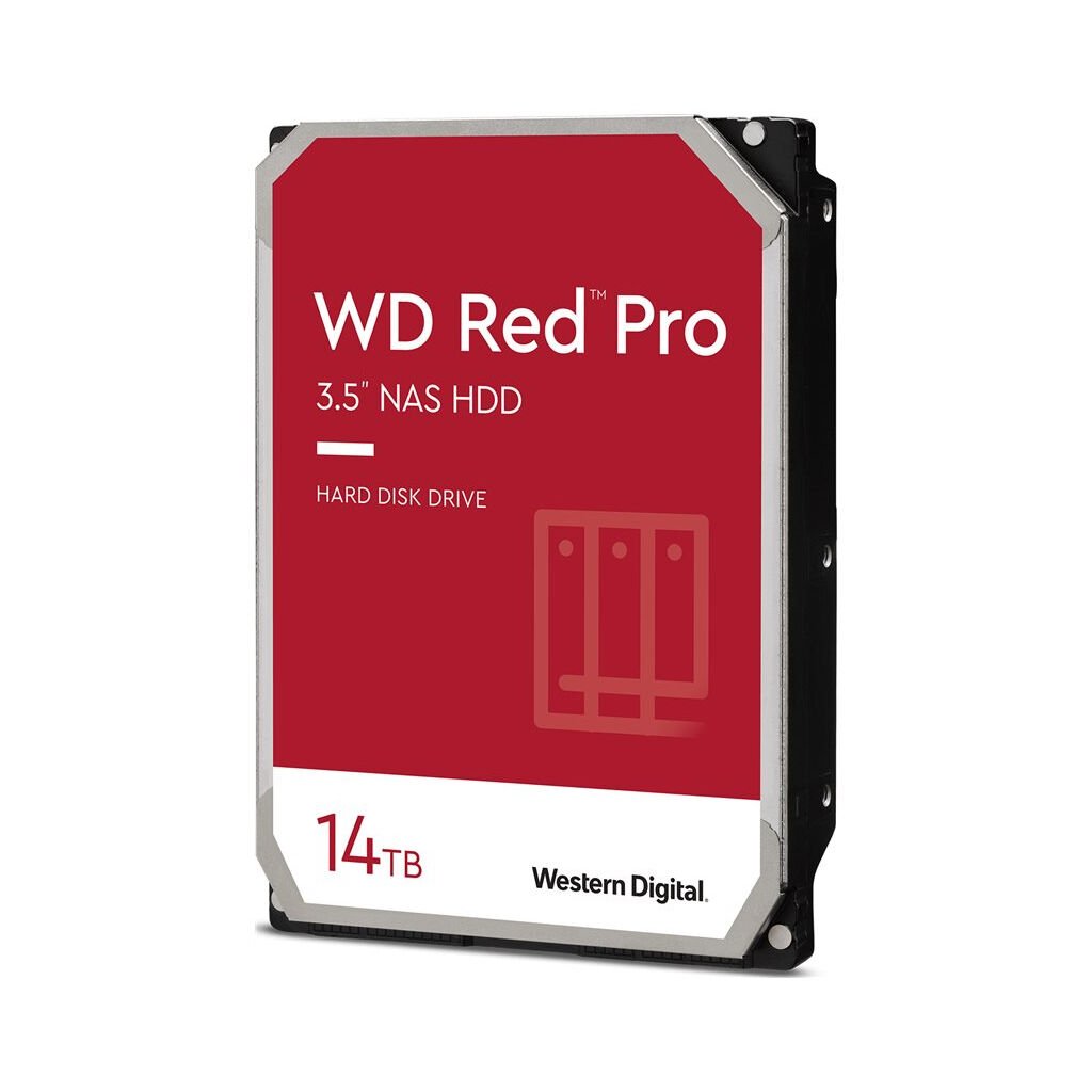 Western Digital Red Pro WD142KFGX 14000 GB 3,5" 88,9mm 7200rpm SATA-3 24/7 512e