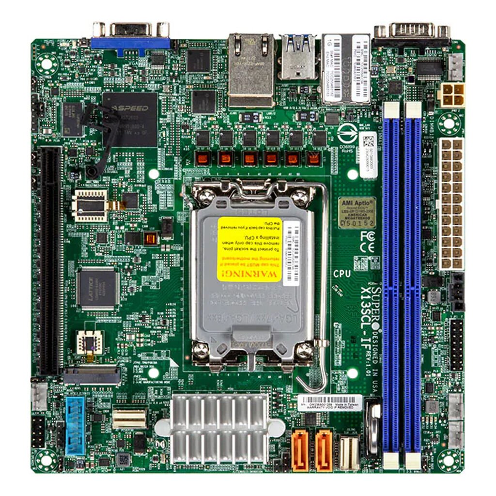 Supermicro Mainboard X13SCL-IF mini-ITX Sockel 1700 DDR5-only Single