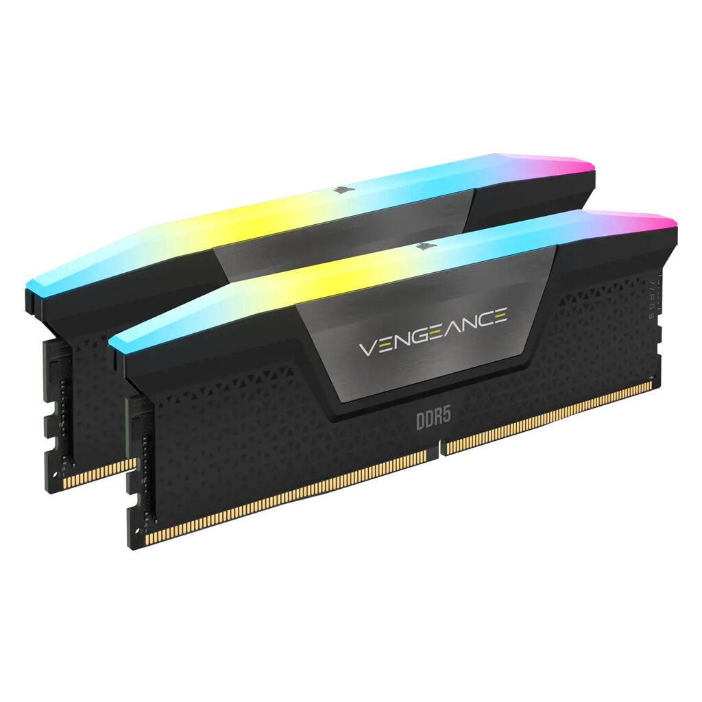 Corsair Vengeance 32 GB (2x 16GB) Kit UDIMM DDR5-7200 RGB CMH32GX5M2X7200C34