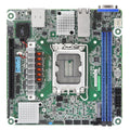 ASRock Mainboard EC266D2I-2T/AQC mini-ITX Sockel 1700 DDR5-only Single
