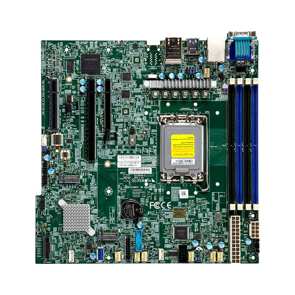 Supermicro Mainboard X13SCH-F micro-ATX Sockel 1700 DDR5-only Bulk