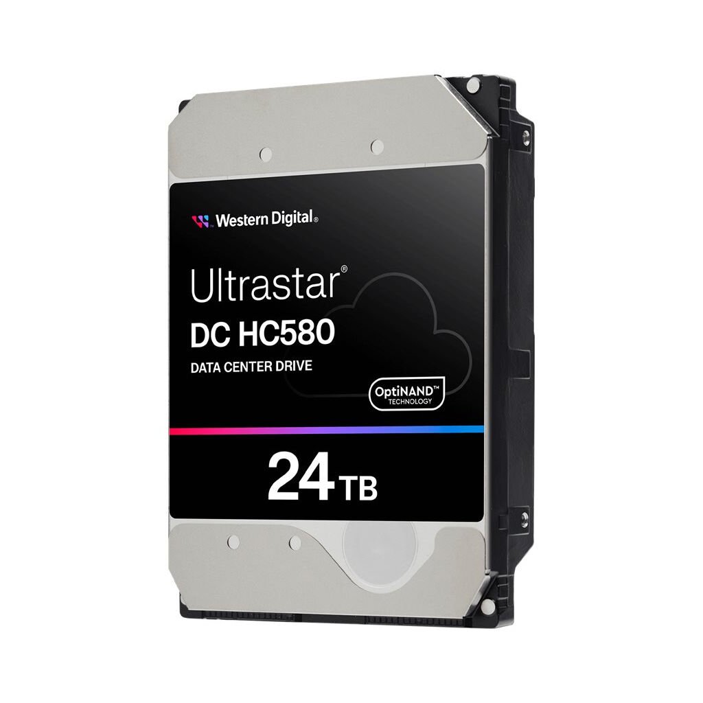 Western Digital Ultrastar DC HC580 WUH722424ALE6L4 24000 GB 3,5" 88,9mm 7200rpm SATA-3 24/7 512e SE