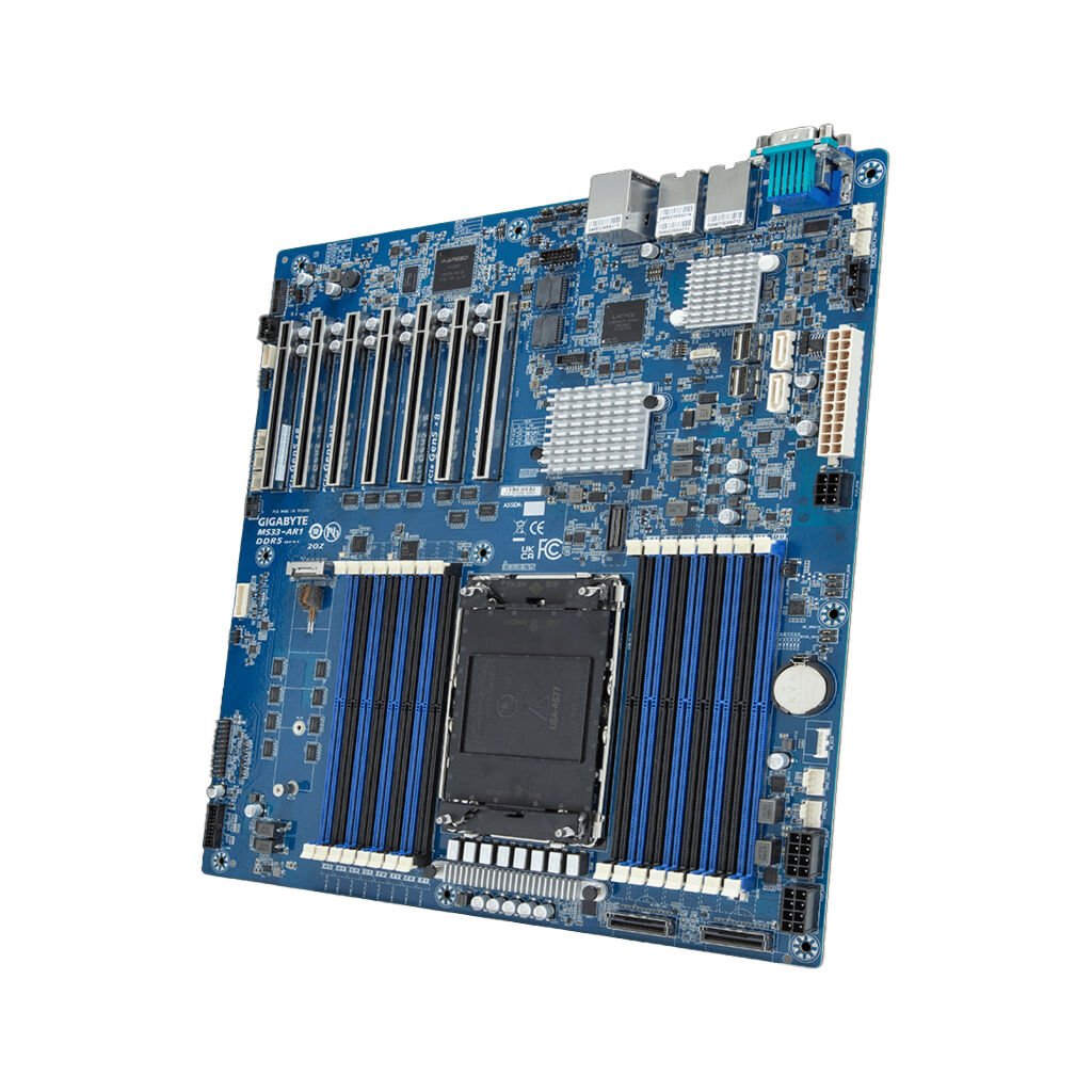 Gigabyte Mainboard MS33-AR1 (Rev. 3.x) E-ATX Sockel 4677 Bulk