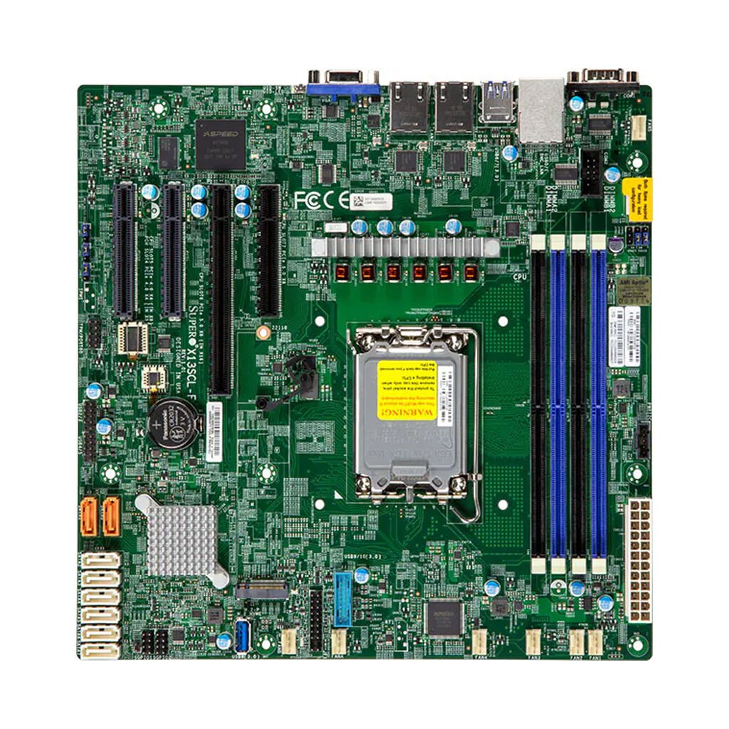 Supermicro Mainboard X13SCL-F micro-ATX Sockel 1700 DDR5-only Bulk