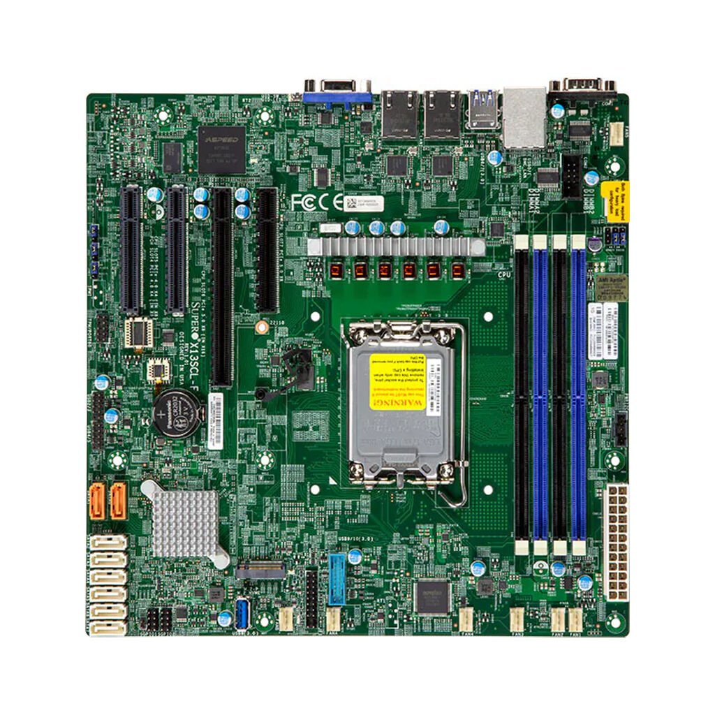 Supermicro Mainboard X13SCL-F micro-ATX Sockel 1700 DDR5-only Single