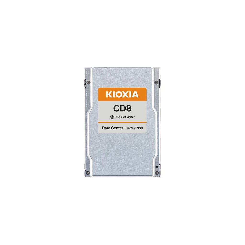 KIOXIA CD8-R KCD8XRUG7T68 7680 GB 1 DWPD 2,5" 63,5mm U.2 PCIe 4.0 x4 (NVMe) SSD SIE