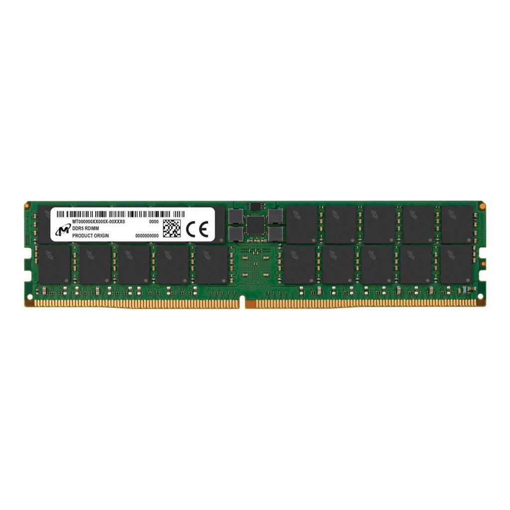 Micron 64 GB reg. ECC DDR5-5600 MTC40F2046S1RC56BD1R