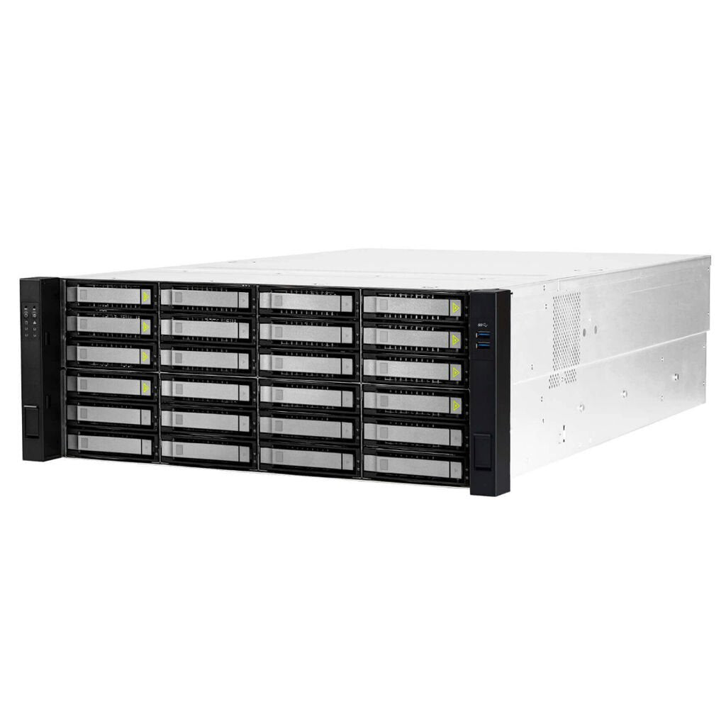InWin Chassis 4U Hybrid Storage Server RS424-07/SLM/PDB