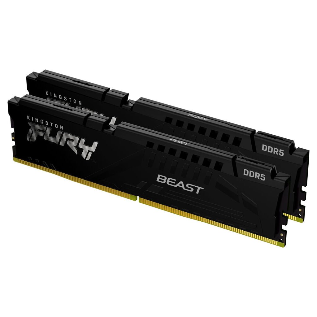 Kingston Fury Beast 16 GB (2x 8GB) Kit UDIMM DDR5-6000 KF560C36BBEK2-16