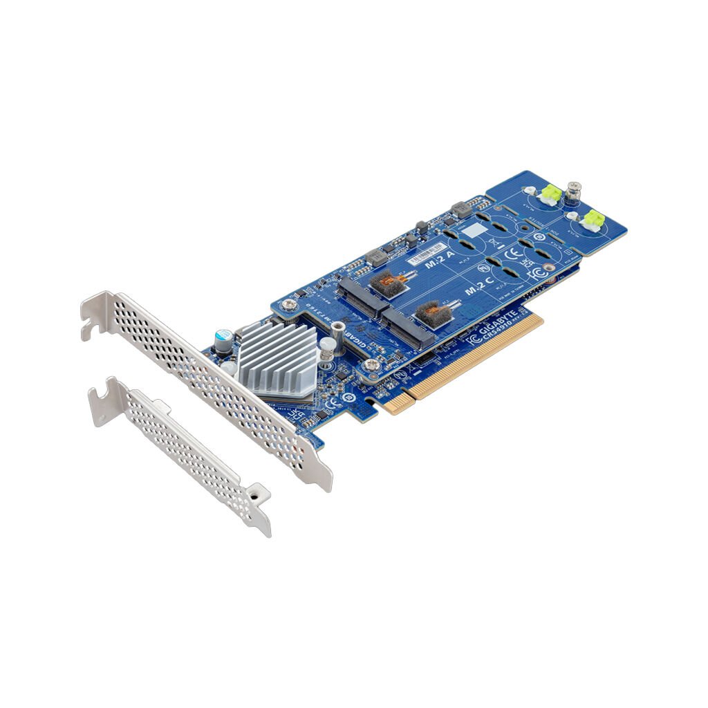 Gigabyte Raid Controller CMT3160 4x M.2 (2280/22110) PCIe x16 auf Gen4.0 x8