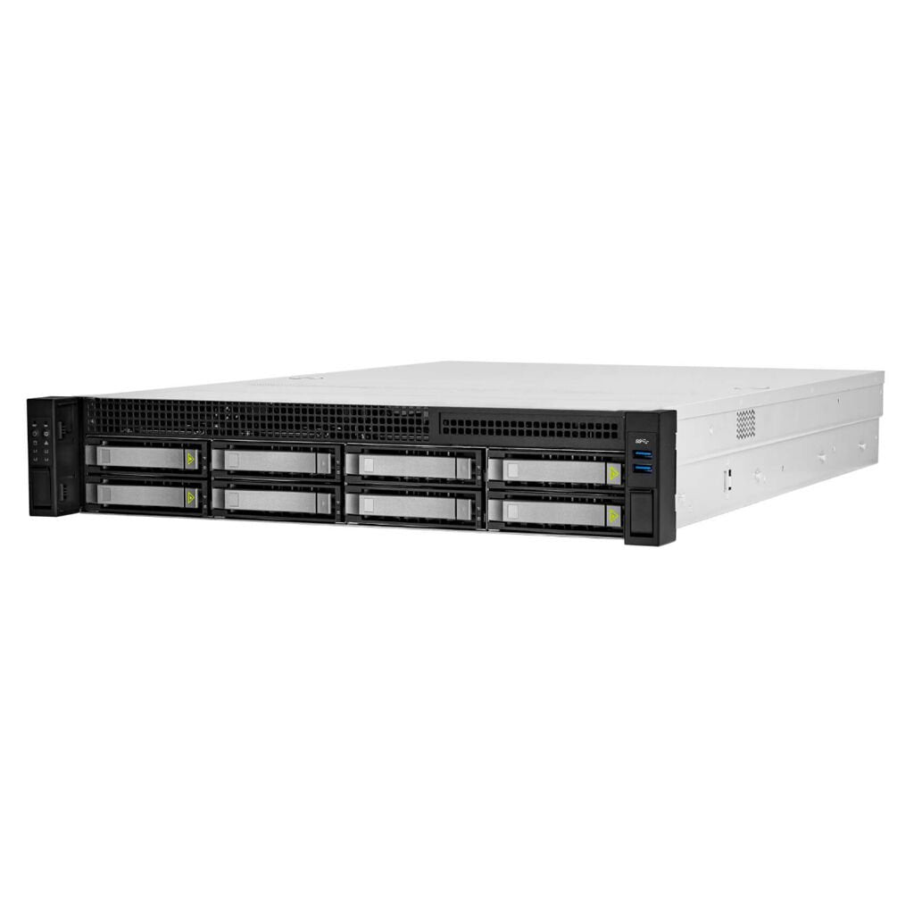 InWin Chassis 2U NVMe Hybrid Storage Server RS208-07/550RD/SLIM