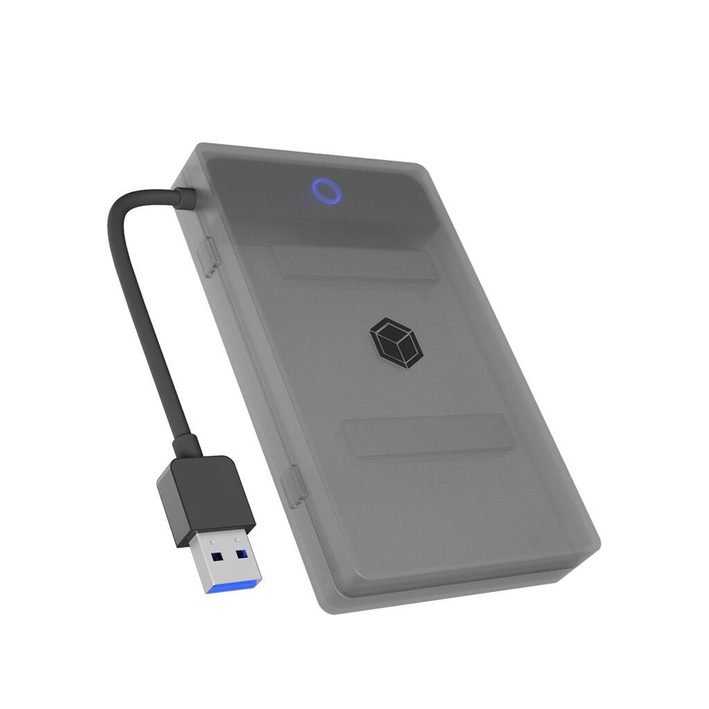 ICY BOX IB-AC603b-U3 Memory/Storagegehäuse 2,5" SATA zu USB-A 3.2 schwarz