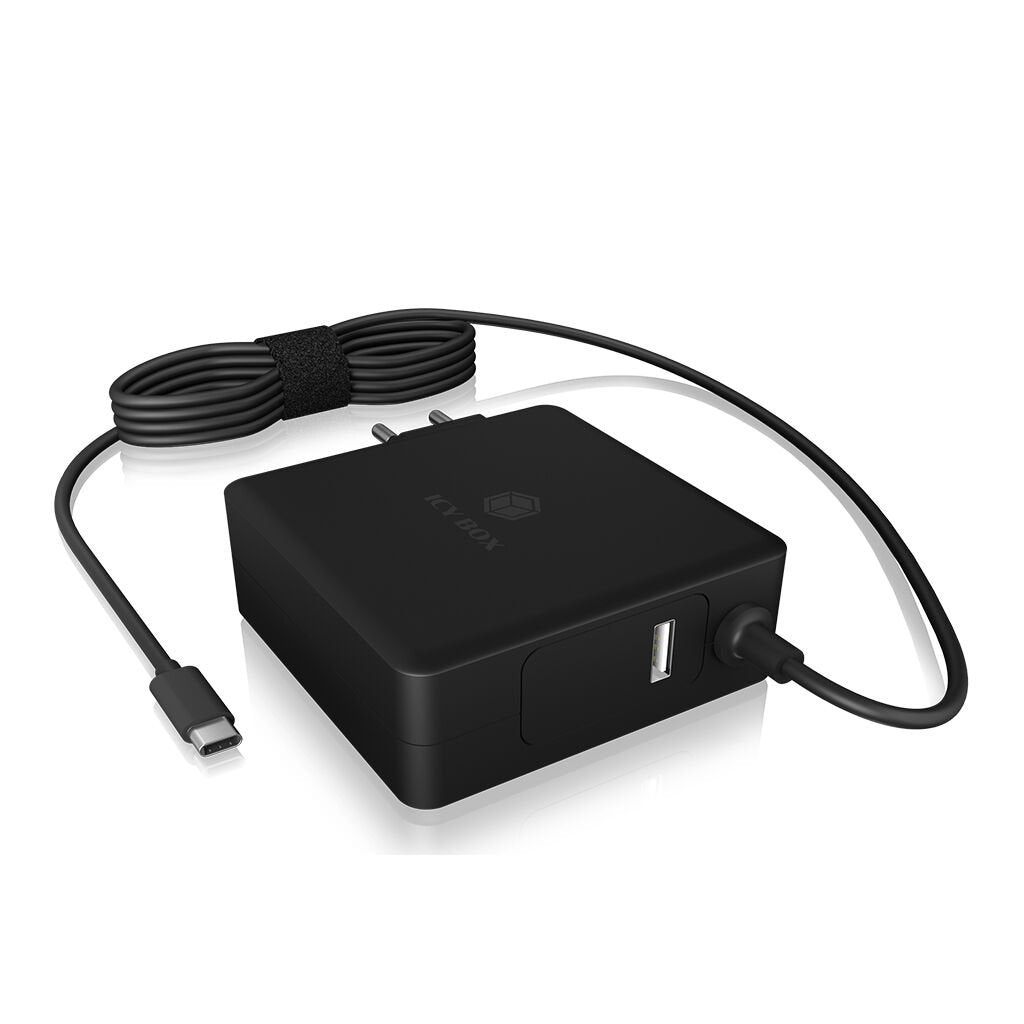 ICY BOX IB-PS101-PD externes USB-C Netzteil 90W Europa