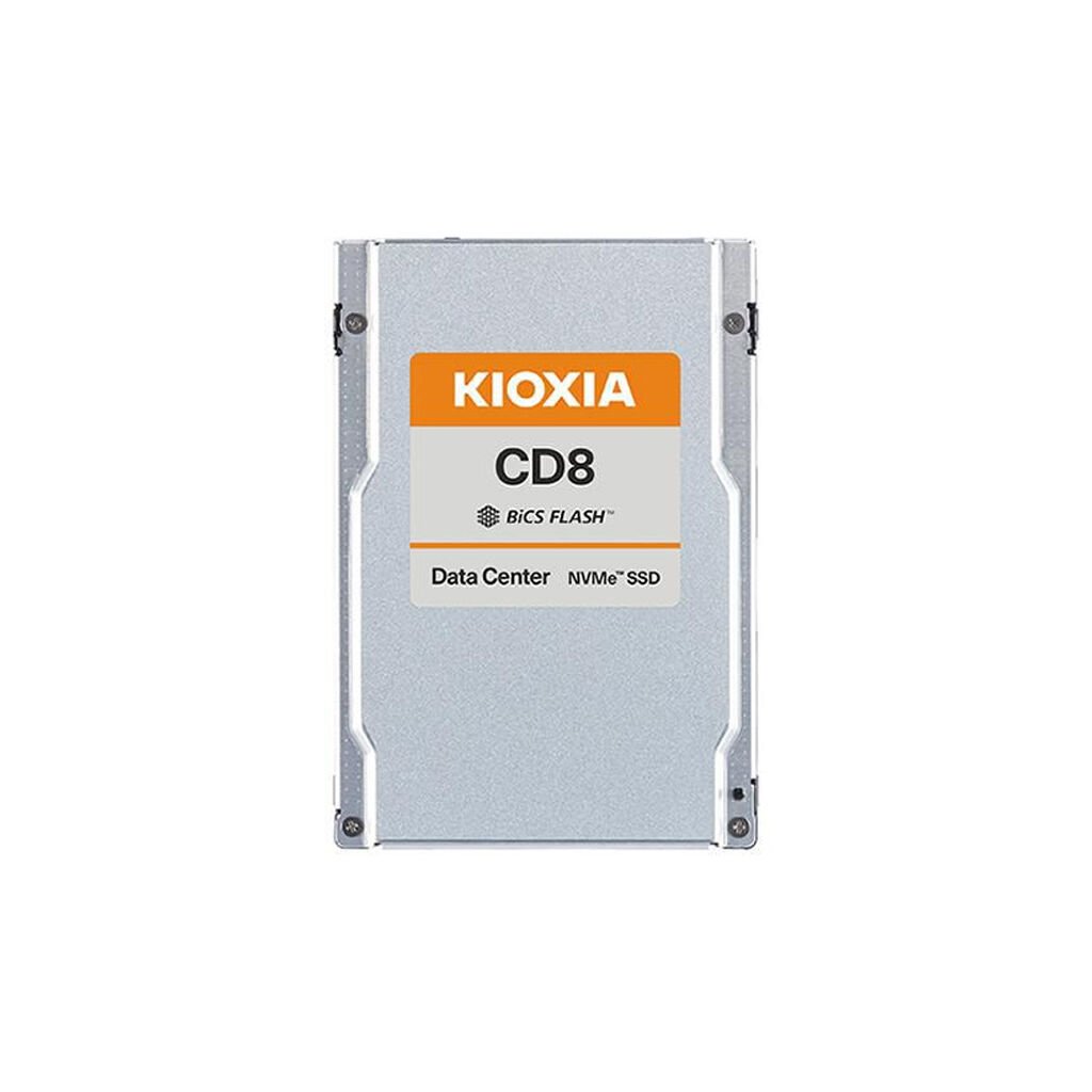 KIOXIA KCD8 Series KCD8XRUG15T3 15360 GB 1 DWPD 2,5" 63,5mm U.2 PCIe 4.0 x4 (NVMe) SSD SIE