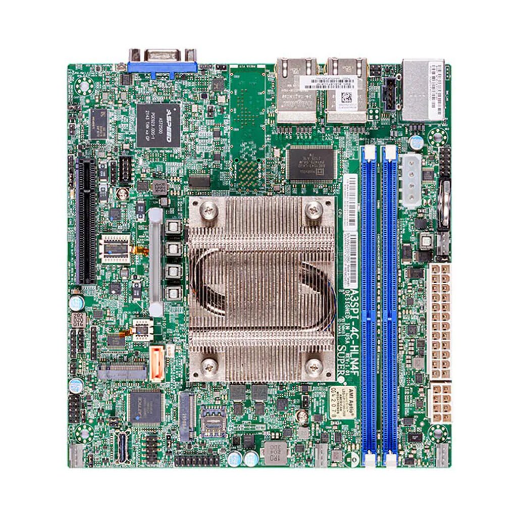 Supermicro Mainboard A3SPI-8C-HLN4F mini-ITX Atom C5325 (8C/8T) 2.4 GHz Bulk