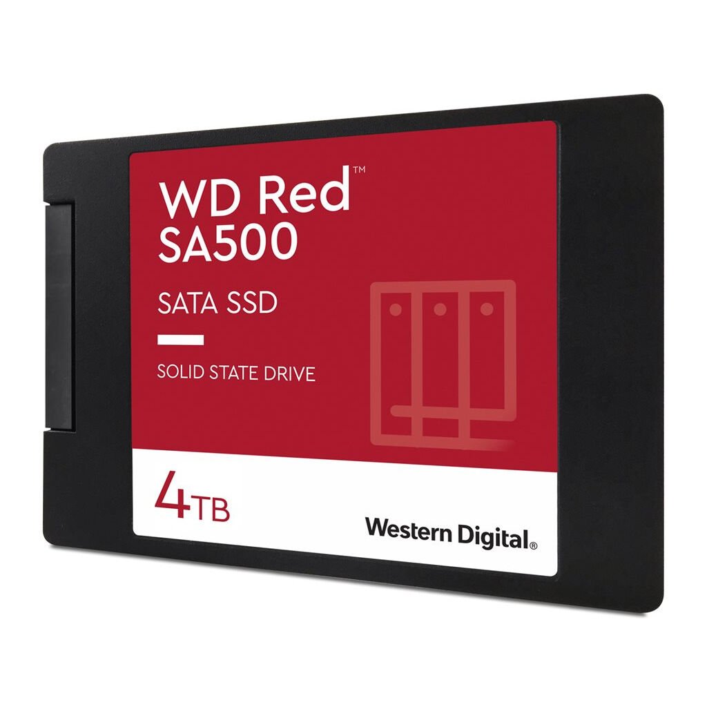 Western Digital Red NAS SA500 WDS400T2R0A 4000 GB 0,342 DWPD 2,5" 63,5mm SATA-3 24/7 SSD