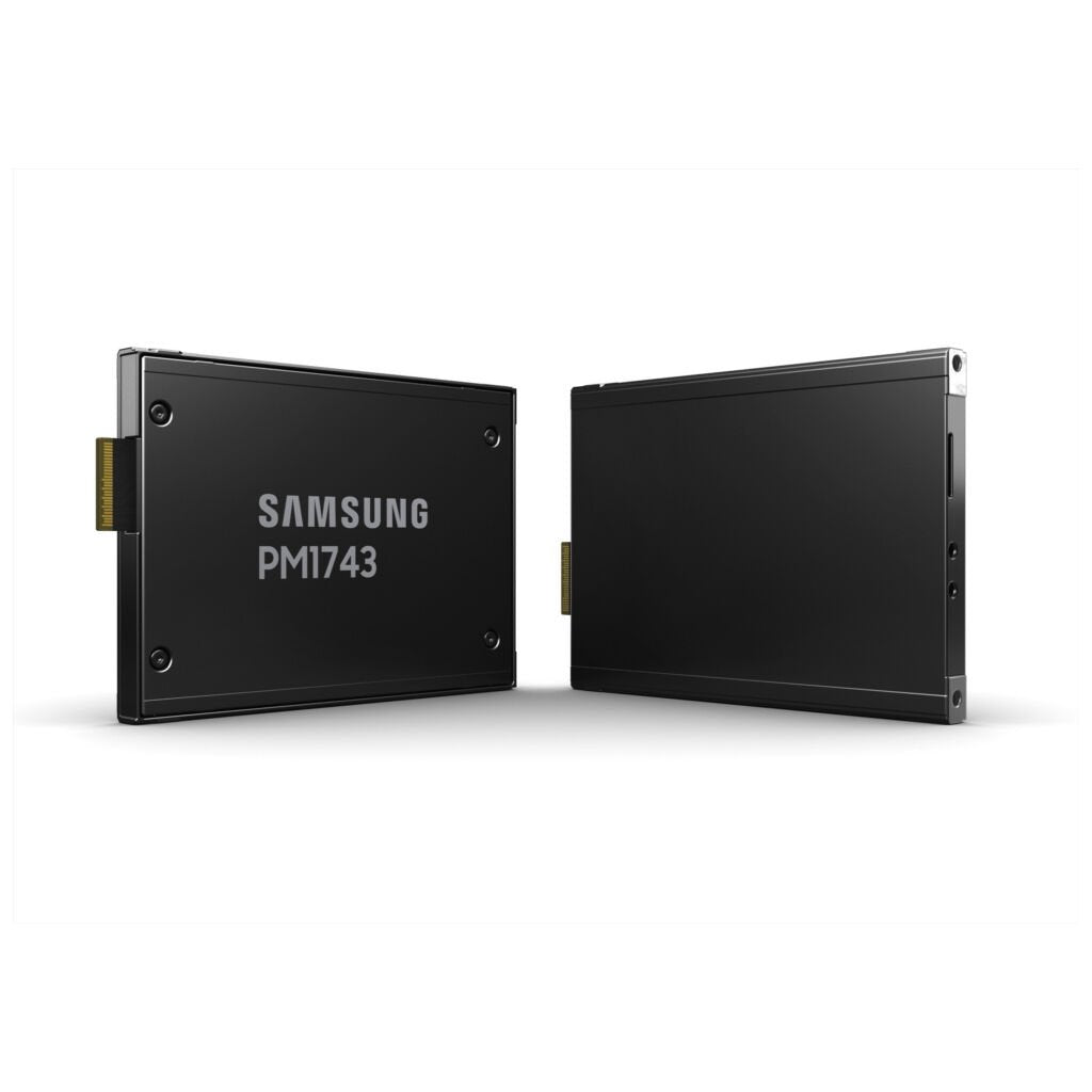 Samsung PM1743 MZWLO1T9HCJR-00A07 1920 GB 1 DWPD 2,5" 63,5mm U.2 PCIe 5.0 x4 SSD 256bit AES