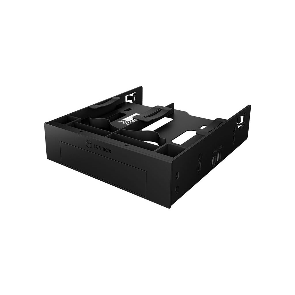 ICY BOX IB-5251 Laufwerksschachtadapter Hot-Swap 5,25" bis 1x 3,5" und 2x 2,5"