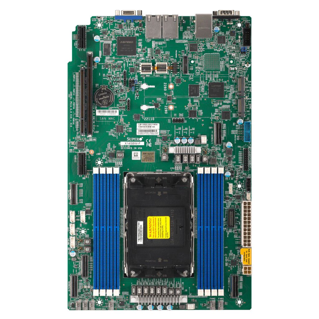 Supermicro Mainboard X14SBW-F Proprietary WIO Sockel 4710 Single