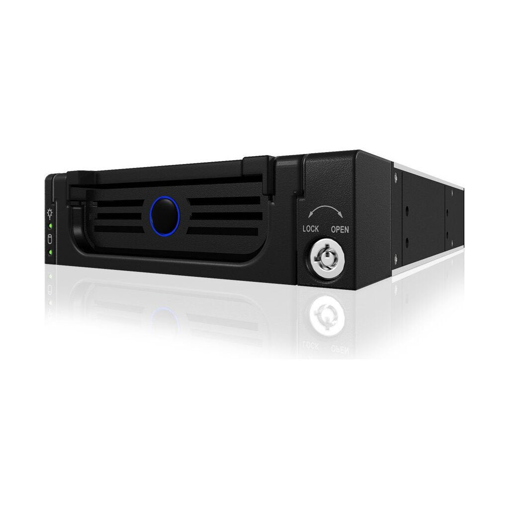 ICY BOX IB-138SK-B-II Memory/Storagegehäuse extern for 3,5" (8,9cm) SATA3 zu SATA 3 schwarz