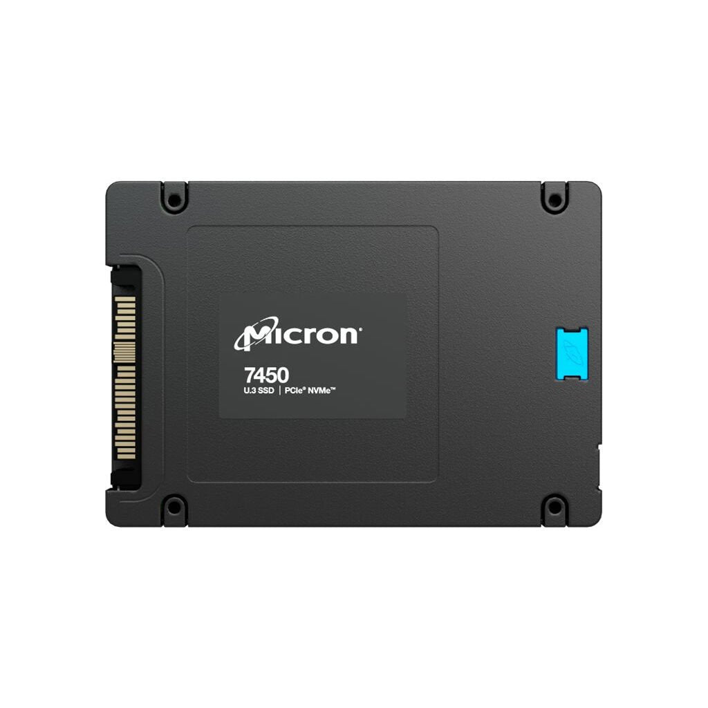 Micron 7450 PRO Read Intensive MTFDKCC1T9TFR-1BC1ZABYYR 1920 GB 1 DWPD 2,5" 63,5mm U.3 PCIe 4.0 x4 (NVMe) SSD 256bit AES Retailware