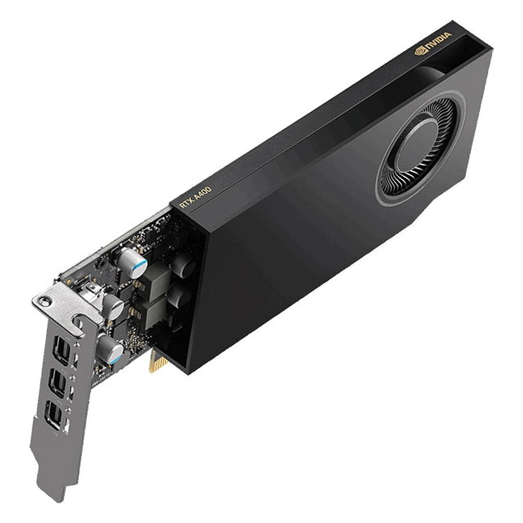 NVIDIA Quadro RTX A400 Low Profile 4GB GDDR6 PCIe 3.0 x16  900-5G172-2560-000