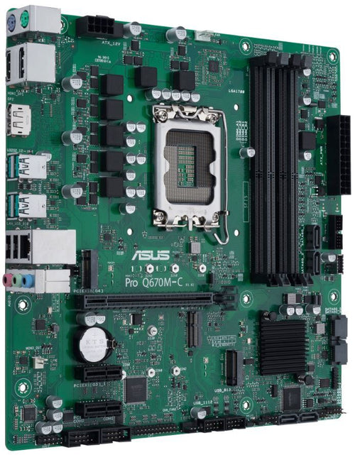 ASUS Mainboard Pro Q670M-C-CSM micro-ATX Sockel 1700 DDR5-only - Refurbished