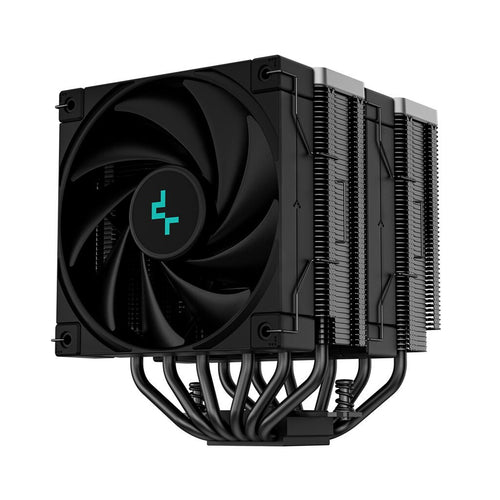 DEEPCOOL AK620 Zero Dark Tower CPU-Kühler for Socket 1150, 1151, 1155, 1200, 1700, 2011, 2011-3, 2066, AM4, AM5 aktiv