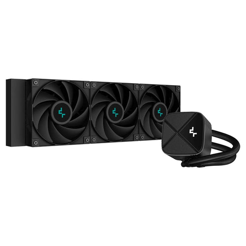 DEEPCOOL LS720S Zero Dark CPU-Flüssigkeitskühler for Socket 1150, 1151, 1155, 1200, 1700 AM4, AM5