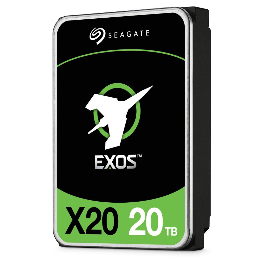 Seagate Exos X X20 ST20000NM000D 20000 GB 3,5" 88,9mm 7200rpm SATA-3 24/7 512e SED
