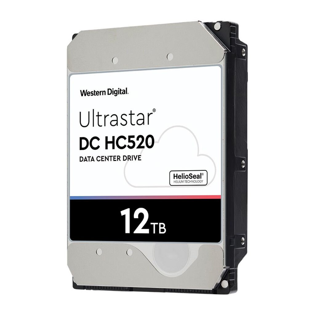 Western Digital Ultrastar DC HC520 HUH721212AL5200 12000 GB 3,5" 88,9mm 7200rpm SAS-3 24/7 512e ISE