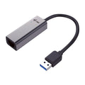 i-tec Adapter Kabel Extern U3METALGLAN USB 3.0 auf RJ-45 GbE 28cm