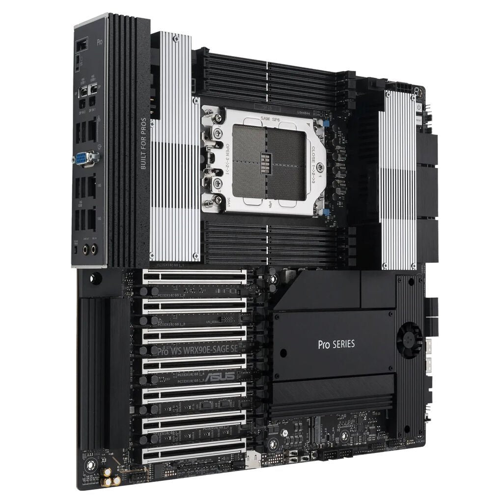 ASUS Mainboard Pro WS WRX90E-Sage SE E-ATX Sockel sTR5 Retail