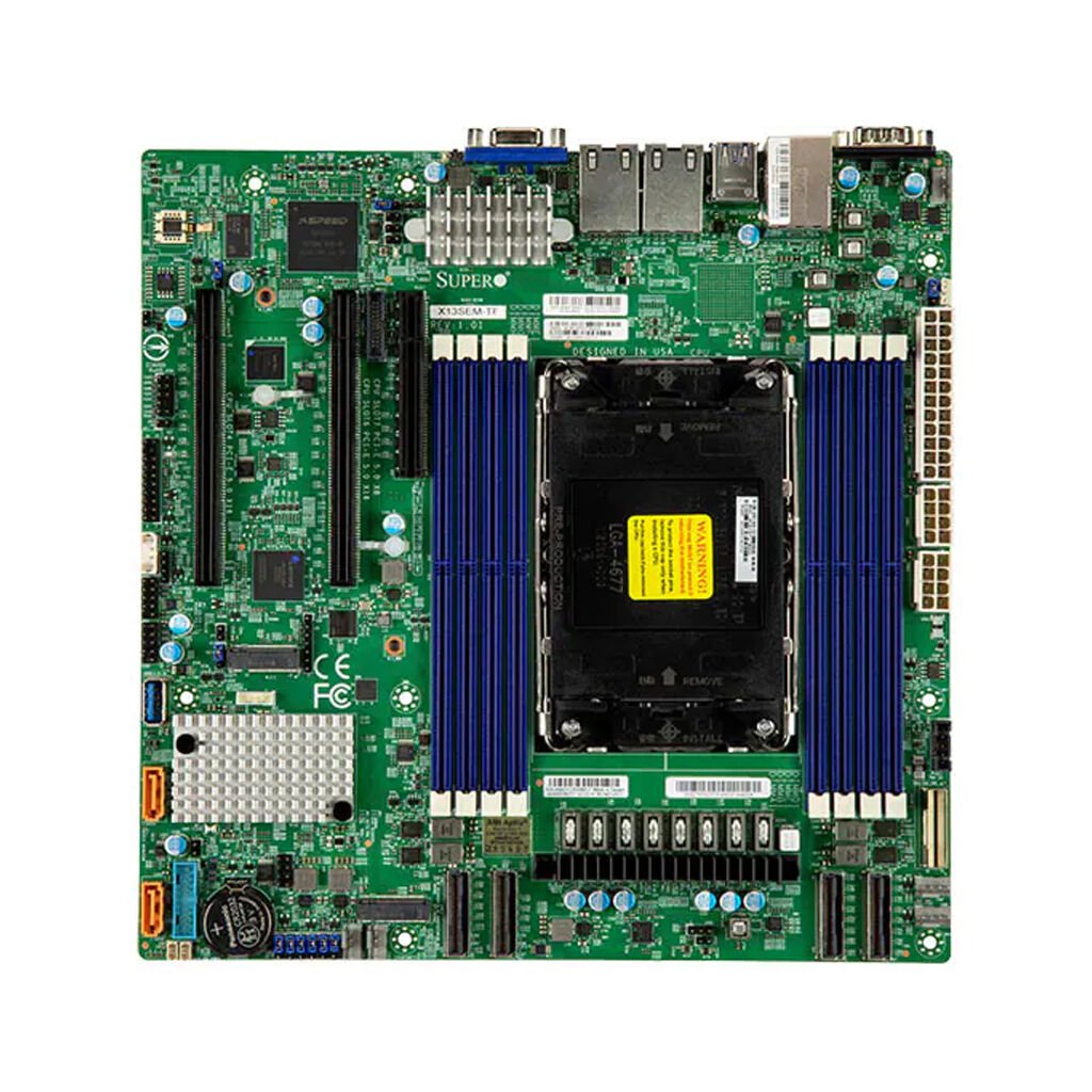 Supermicro Mainboard X13SEM-TF micro-ATX Sockel 4677 Bulk