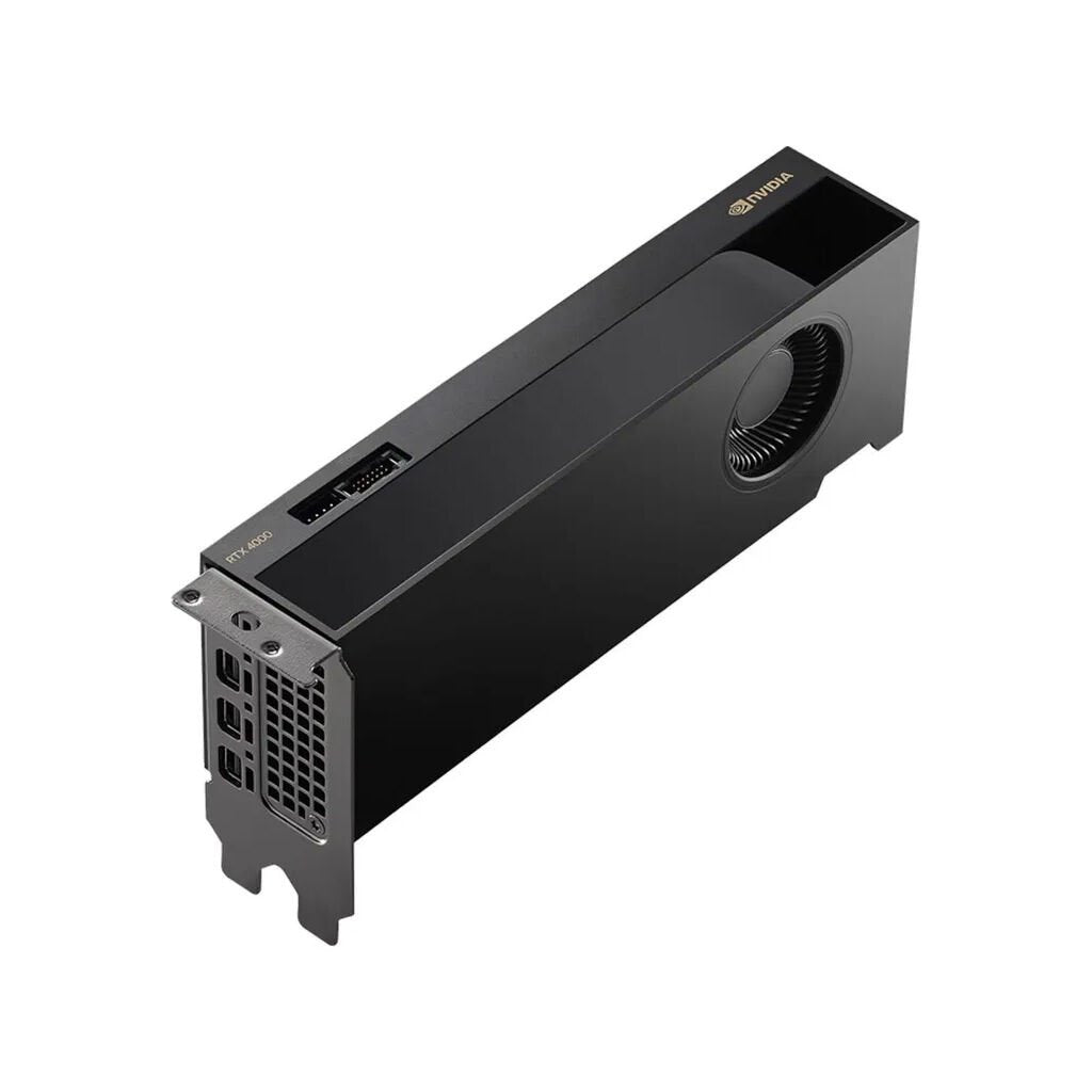 PNY NVIDIA Quadro RTX 4000 SFF ADA Power Limited Low Profile 20GB GDDR6 PCIe 4.0 x16 OEM-Version VCNRTX4000ADALP-PL